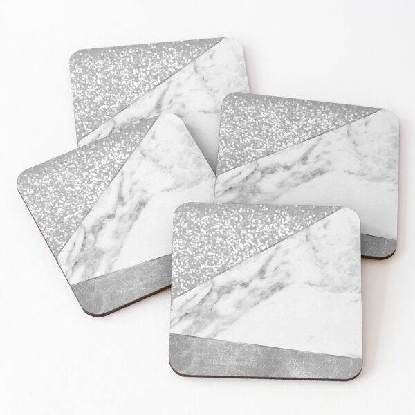 Item preview, Silver jazz marble designed and sold by marbleco.