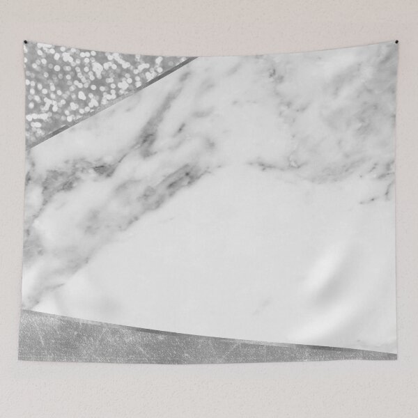 Item preview, Silver jazz marble designed and sold by marbleco.