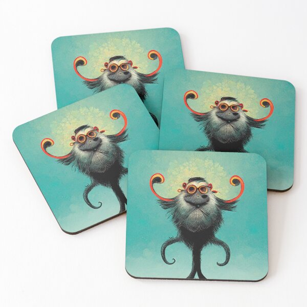 Item preview, Dr Seuss inspired monkey design designed and sold by ThePurpleMelon.