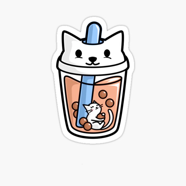 Item preview, Best Seller Boba Kitty Drink  designed and sold by Pariahs-Design.