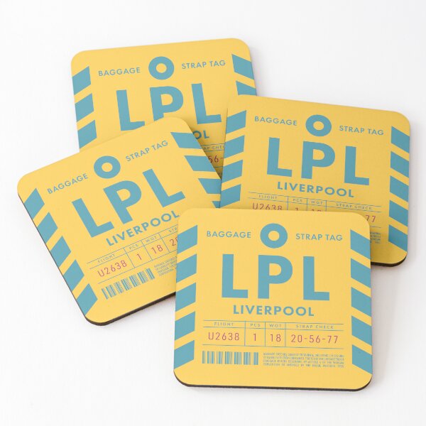 Item preview, Luggage Tag D - LPL Liverpool England UK designed and sold by VoodooCircus.