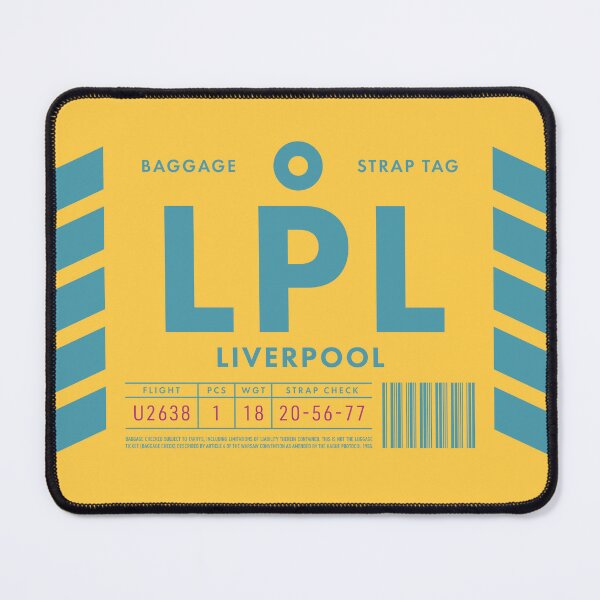 Item preview, Luggage Tag D - LPL Liverpool England UK designed and sold by VoodooCircus.