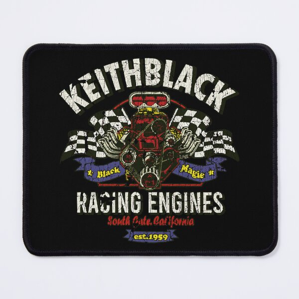 Item preview, KEITH BLACK RACING ENGINES 1959 VINTAGE designed and sold by Victoria Wilkin.