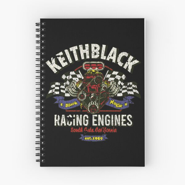 Item preview, KEITH BLACK RACING ENGINES 1959 VINTAGE designed and sold by Victoria Wilkin.