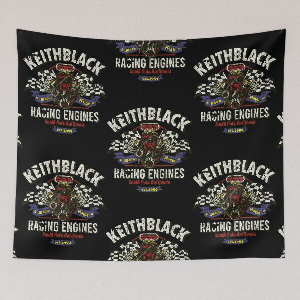Item preview, KEITH BLACK RACING ENGINES 1959 VINTAGE designed and sold by Victoria Wilkin.