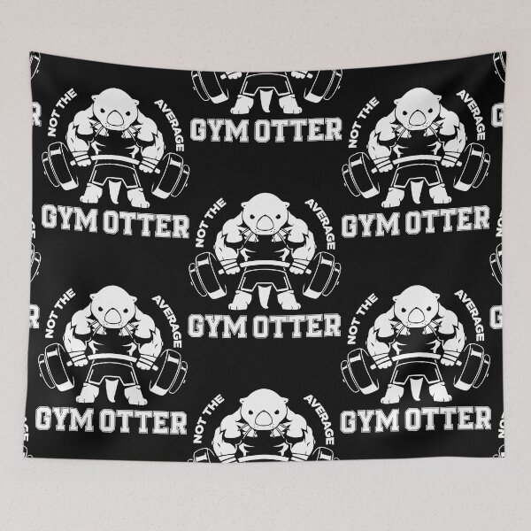 Item preview, Not the average GYM OTTER designed and sold by Victoria Wilkin.
