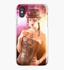 SteamPunk Girl iPhone Case