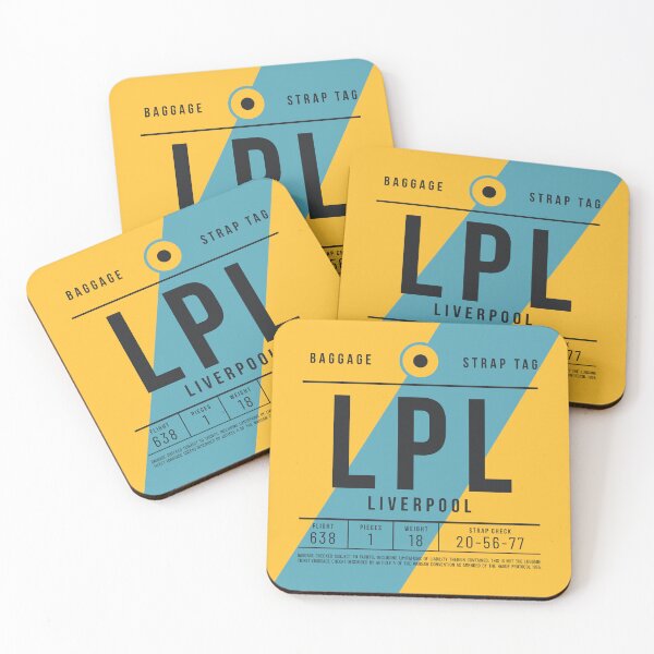 Item preview, Luggage Tag E - LPL Liverpool England UK designed and sold by VoodooCircus.