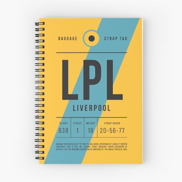 Item preview, Luggage Tag E - LPL Liverpool England UK designed and sold by VoodooCircus.