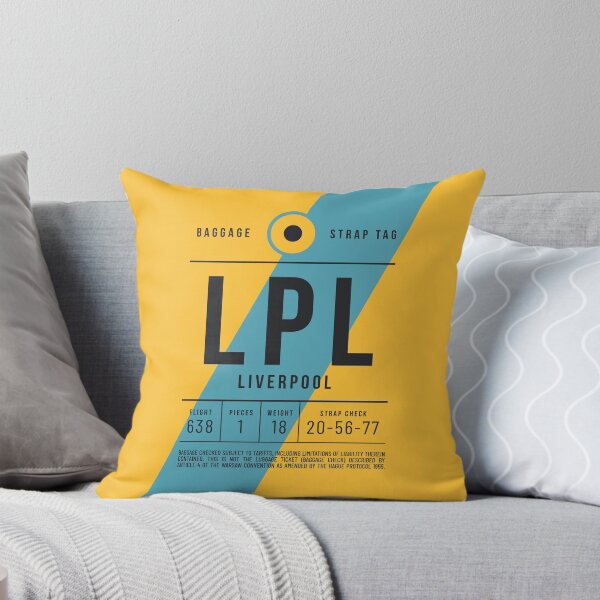Item preview, Luggage Tag E - LPL Liverpool England UK designed and sold by VoodooCircus.