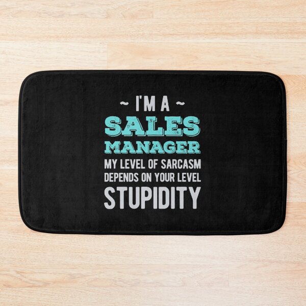 Item preview, Funny Sales Manager designed and sold by artworkbyrihen.