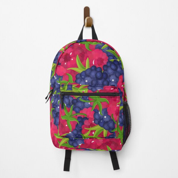 Item preview, Cute And Beautiful Raspberry Fruit and Blueberry Fruit Pattern designed and sold by lunacarter.