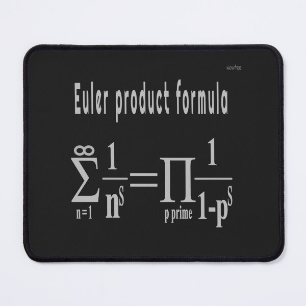 Item preview, The Euler product formula designed and sold by wowitsmytshirt.