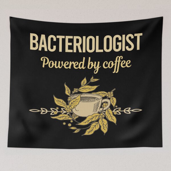 Item preview, Powered By Coffee Bacteriologist designed and sold by toniabrendaom.