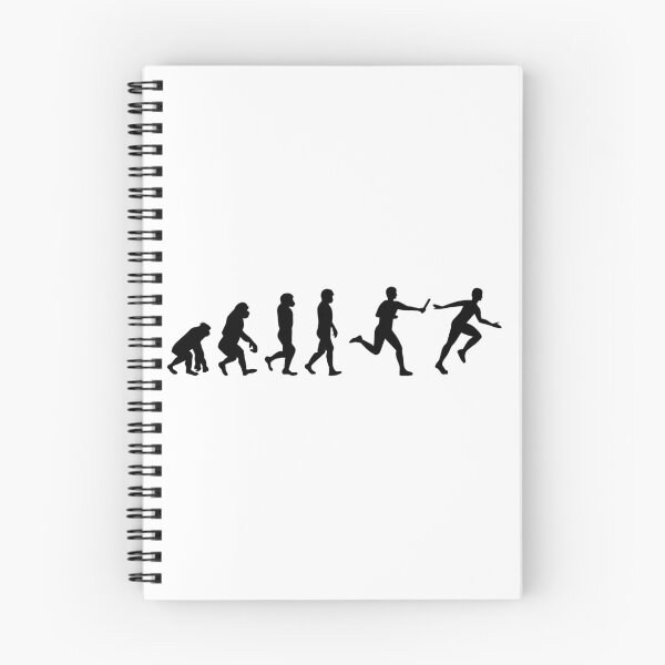 Item preview, Relay race run athlete track & field Evolution designed and sold by CuteDesigns1.