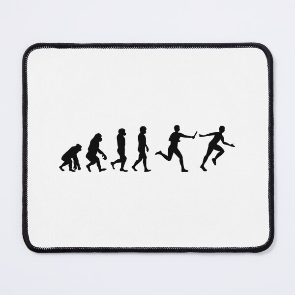 Item preview, Relay race run athlete track & field Evolution designed and sold by CuteDesigns1.
