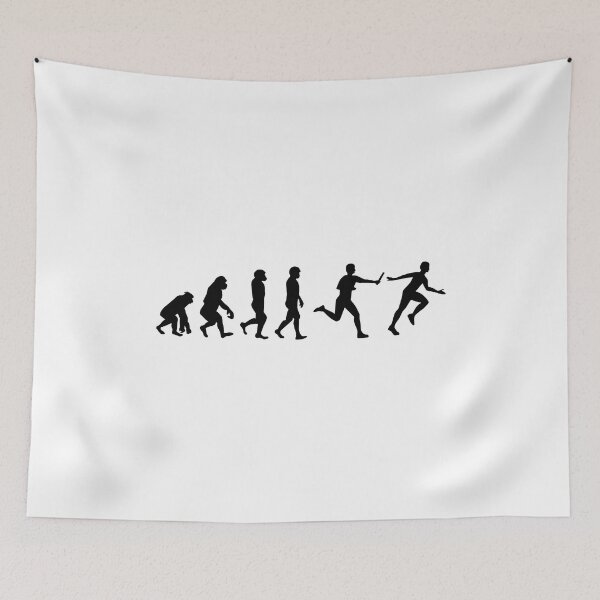 Item preview, Relay race run athlete track & field Evolution designed and sold by CuteDesigns1.