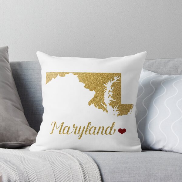 Item preview, Maryland state map designed and sold by AnnaGo.