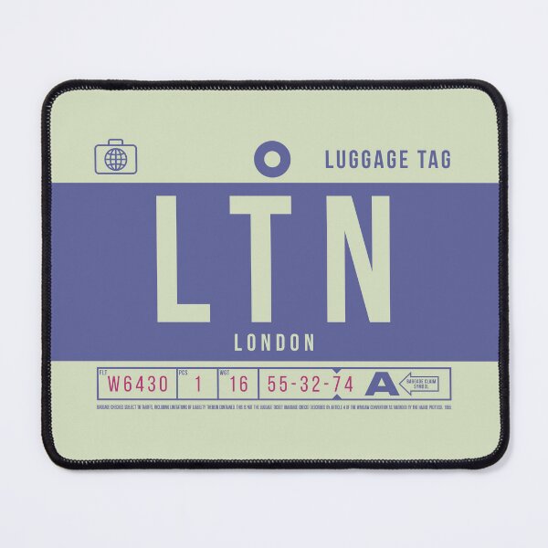 Item preview, Luggage Tag B - LTN London England UK designed and sold by VoodooCircus.