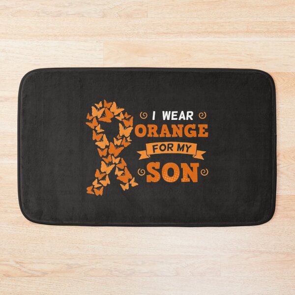 Item preview, I Wear Orange For My Son Leukemia Blood Cancer Cells Patient  designed and sold by Miriam Brayan.