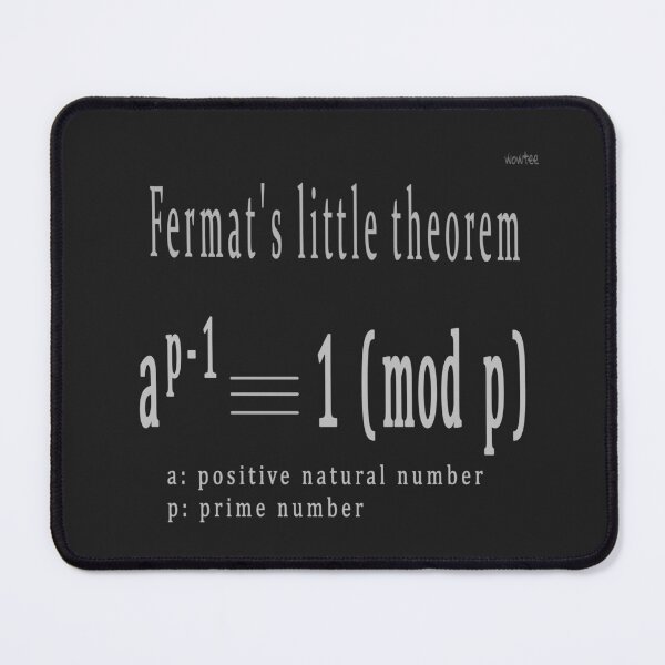 Item preview, Fermat's little theorem designed and sold by wowitsmytshirt.