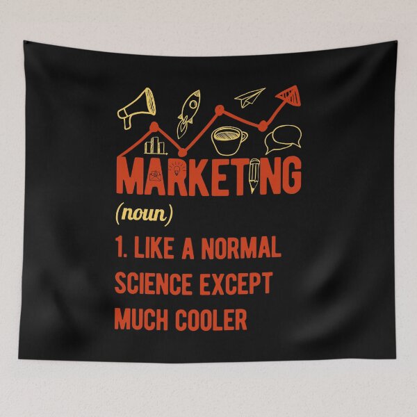 Item preview, Funny Marketing designed and sold by artworkbyrihen.