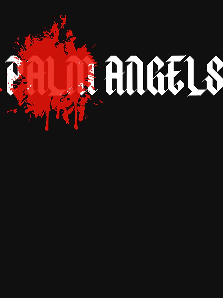 Palm Angels spray-effect logo-print T-shirt - ShopStyle