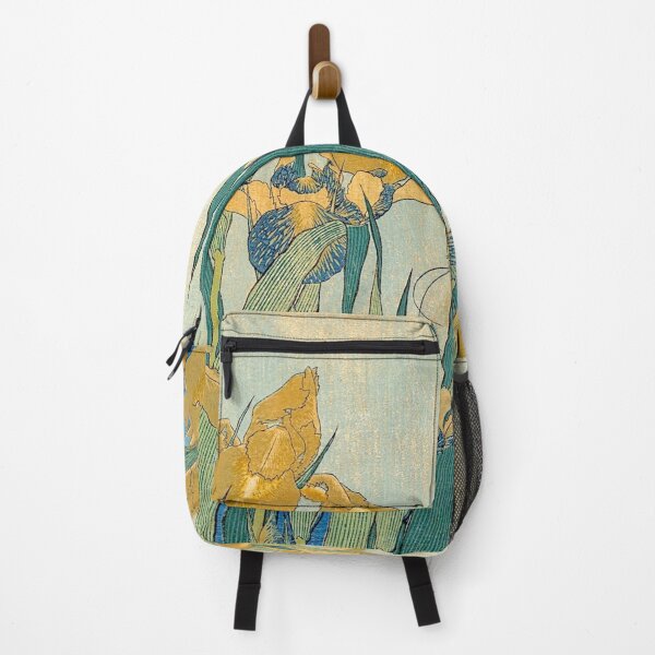 Item preview, Grasshopper and Iris - Katsushika Hokusai designed and sold by SimpleJoyStyle.