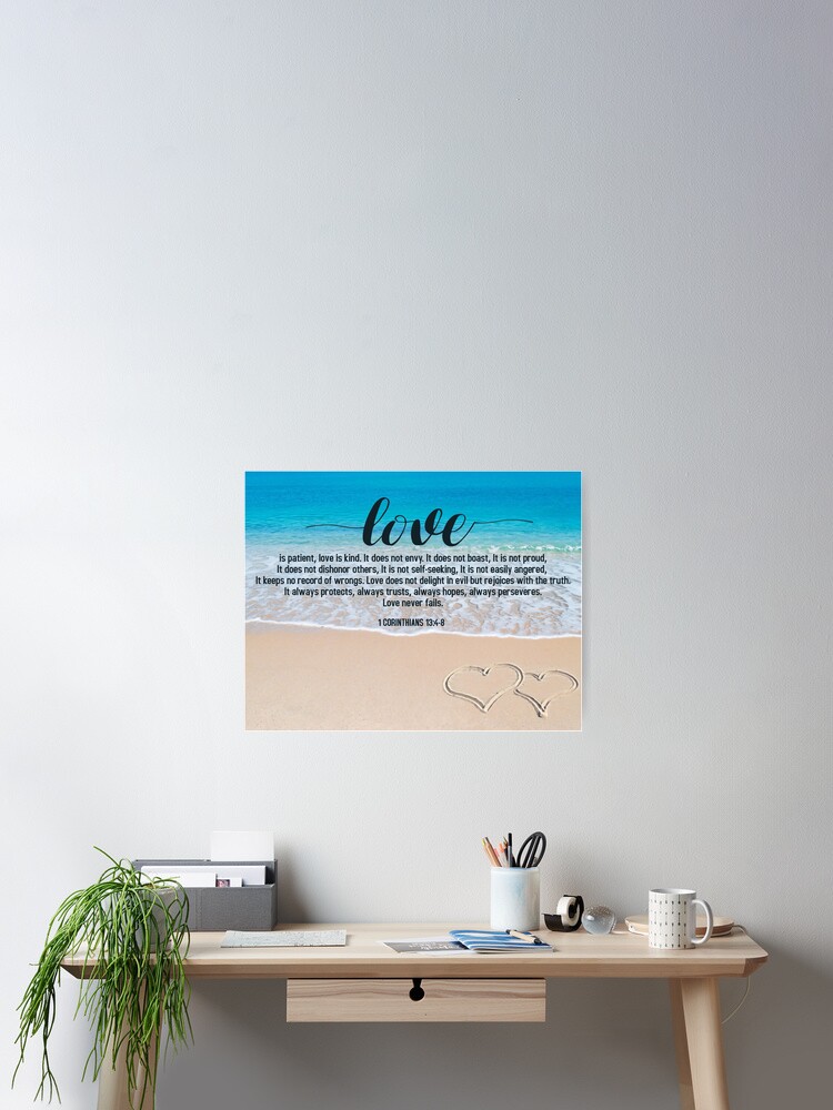 Love is Patient {Small Wall Tapestry}