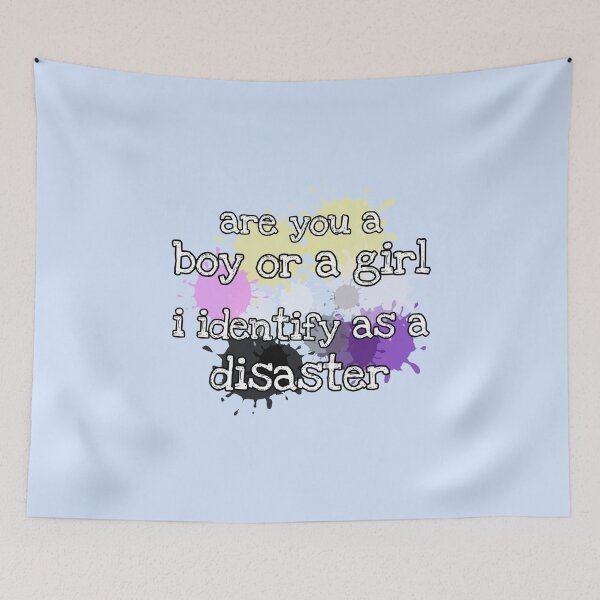 Item preview, I identify as a disaster designed and sold by Art by Veya.