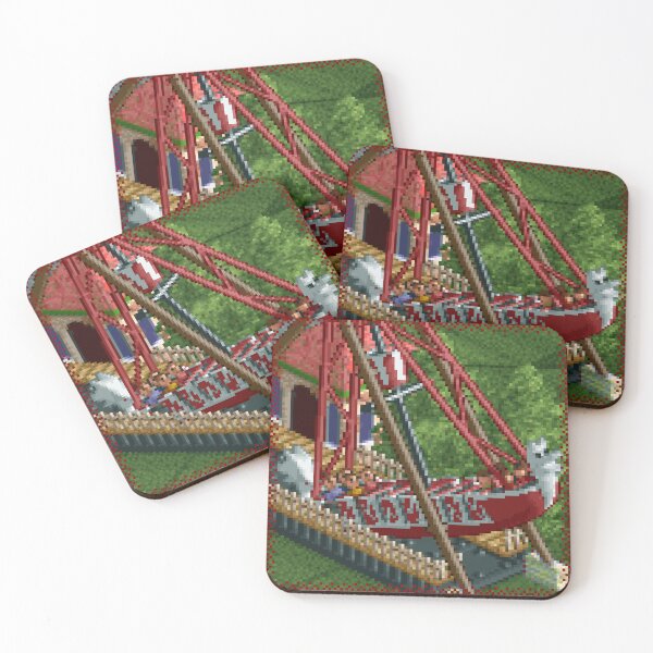 Item preview, RollerCoaster Tycoon RCT 1 - Swinging Pirate Ship designed and sold by vortiene.
