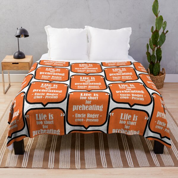 Item preview, Uncle Roger Life is Too Short for Preheating   designed and sold by PhiloMoran2.