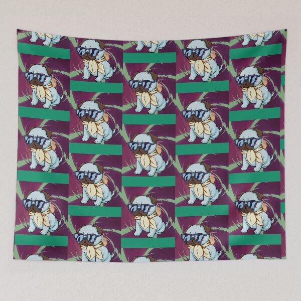 Item preview, Animal bp dog doggy in green and purple designed and sold by YourLifeStyler.