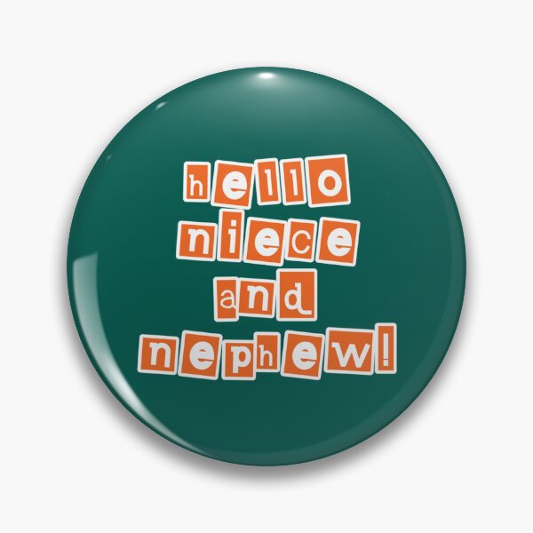 Artikelvorschau, Onkel Roger sagt: Hallo Nichte und Neffe! entworfen und verkauft von PhiloMoran2.