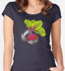 let the beat drop Women's Fitted Scoop T-Shirt