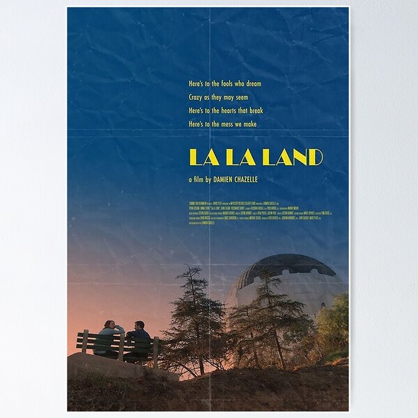Item preview, Lala Land Poster designed and sold by ronaldj-enkins.