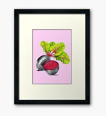 let the beat drop Framed Print
