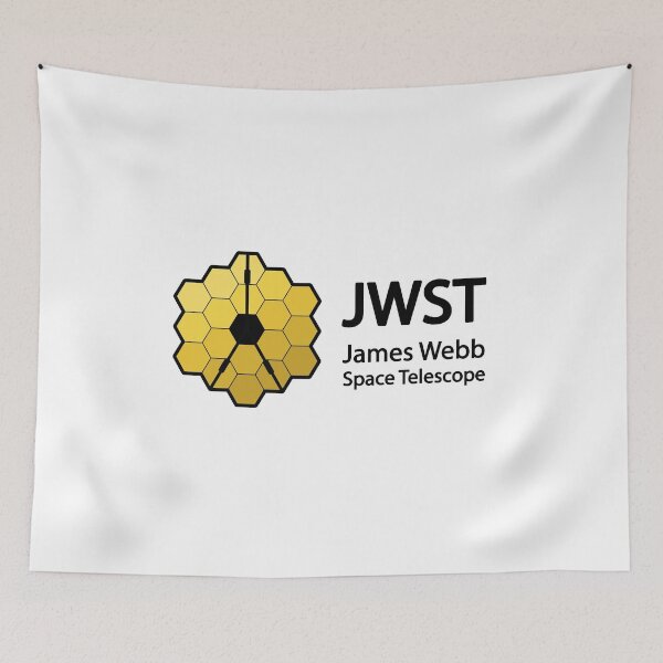 Item preview, James Webb Space Telescope JWST black small designed and sold by bolkibox.
