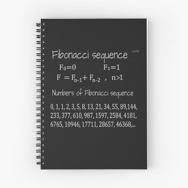 Item preview, Fibonacci sequence designed and sold by wowitsmytshirt.