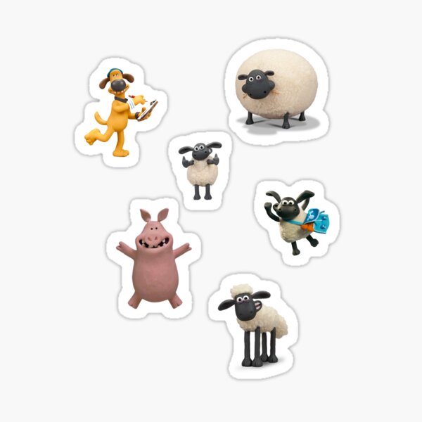 Schafe Freunde Sticker