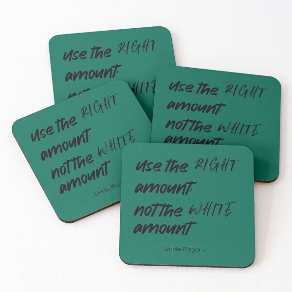 Item preview, Use the right amount, not the white amount. - Uncle Roger - Nigel Ng    designed and sold by PhiloMoran2.