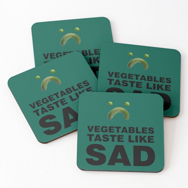 Item preview, Vegetables Taste Like Sad    designed and sold by PhiloMoran2.