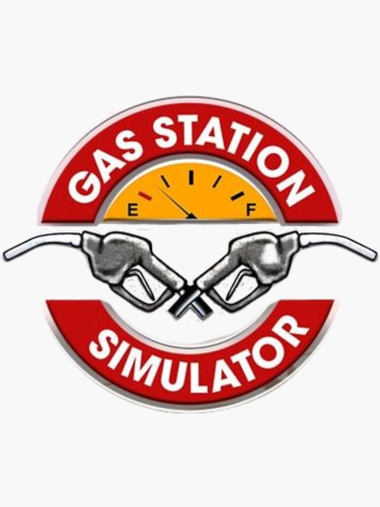 "Gas Station Simulator" Sticker for Sale by Stelyn Redbubble