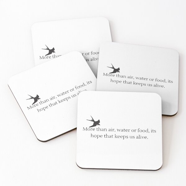 Item preview, More than air, water or food, its hope that keeps us alive. designed and sold by Sunbirds.