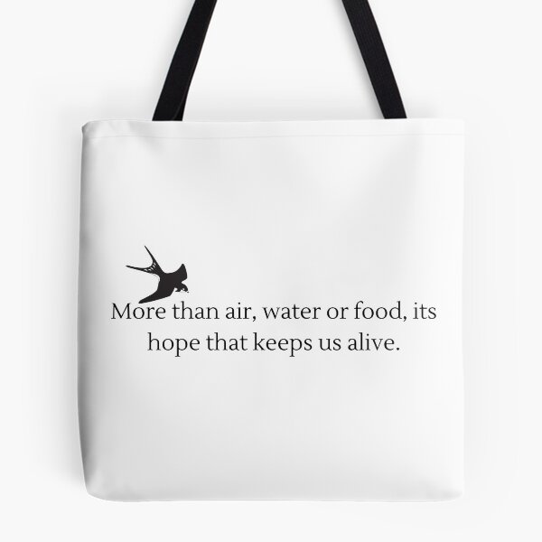 Item preview, More than air, water or food, its hope that keeps us alive. designed and sold by Sunbirds.