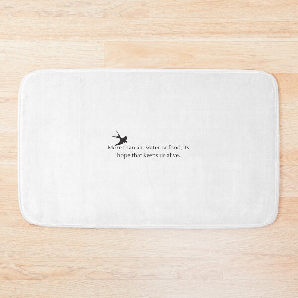 Item preview, More than air, water or food, its hope that keeps us alive. designed and sold by Sunbirds.