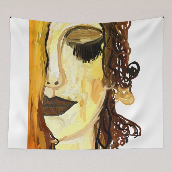 Item preview, lady crying abstract painting t-shirt designed and sold by KARTICK DUTTA.