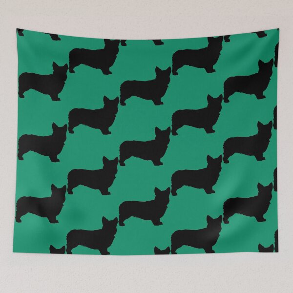 Item preview, Corgi silhouette, simple corgi design designed and sold by YourLifeStyler.