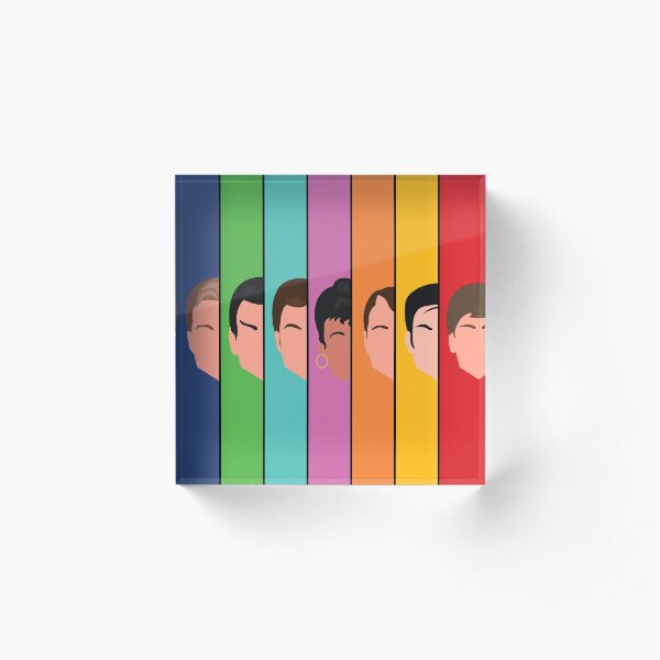 Enterprise Crew Acrylic Block