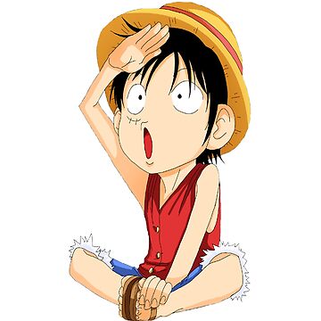 menggambar luffy